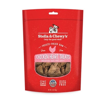 Stella & Chewy's Dog Treats Chicken Heart Treats 85g