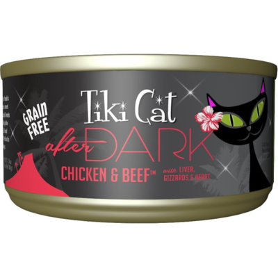 Tiki Cat AfterDark Chicken & Beef 2.8OZ