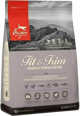 Orijen Fit & Trim Dry Dog Food, 2-kg
