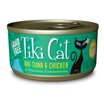 Tiki Cat Luau Ahi Tuna & Chicken 2.8OZ