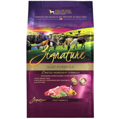 Zignature Goat Limited Ingredient Formula Grain-Free Dry Dog Food, 25-lb bag