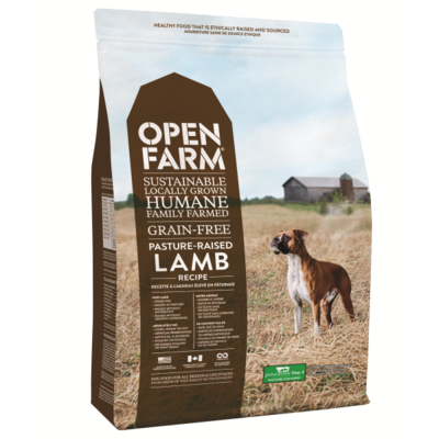 Open Farm Grain-Free Pasture Raised Lamb Recipe Dry Dog Food, 4.5-lb