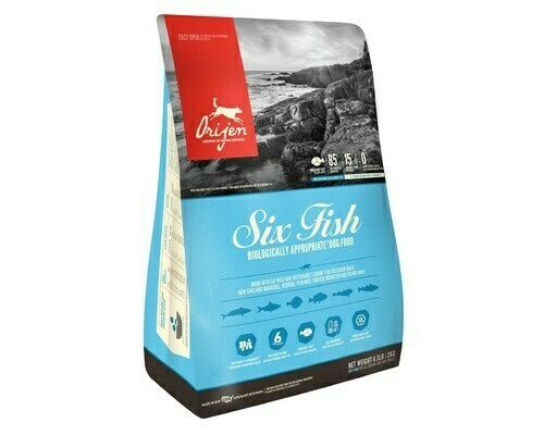 Orijen Six Fish Dry Dog Food, 2-kg