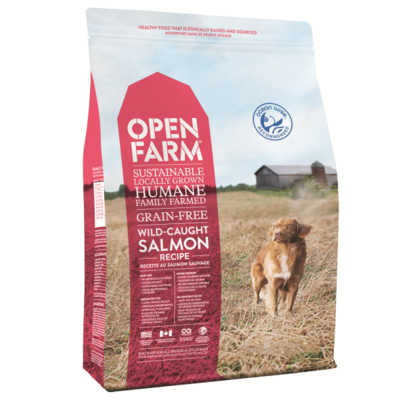 Open Farm Wild-Caught Salmon Recipe Grain-Free Dry Dog Food, 4.5-lb