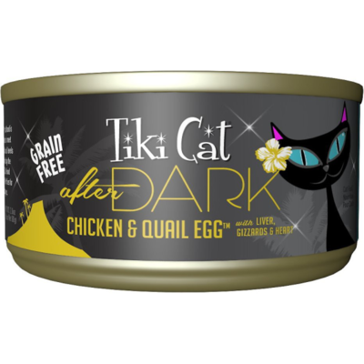 Tiki Cat AfterDark Chicken & Quail Egg 2.8OZ