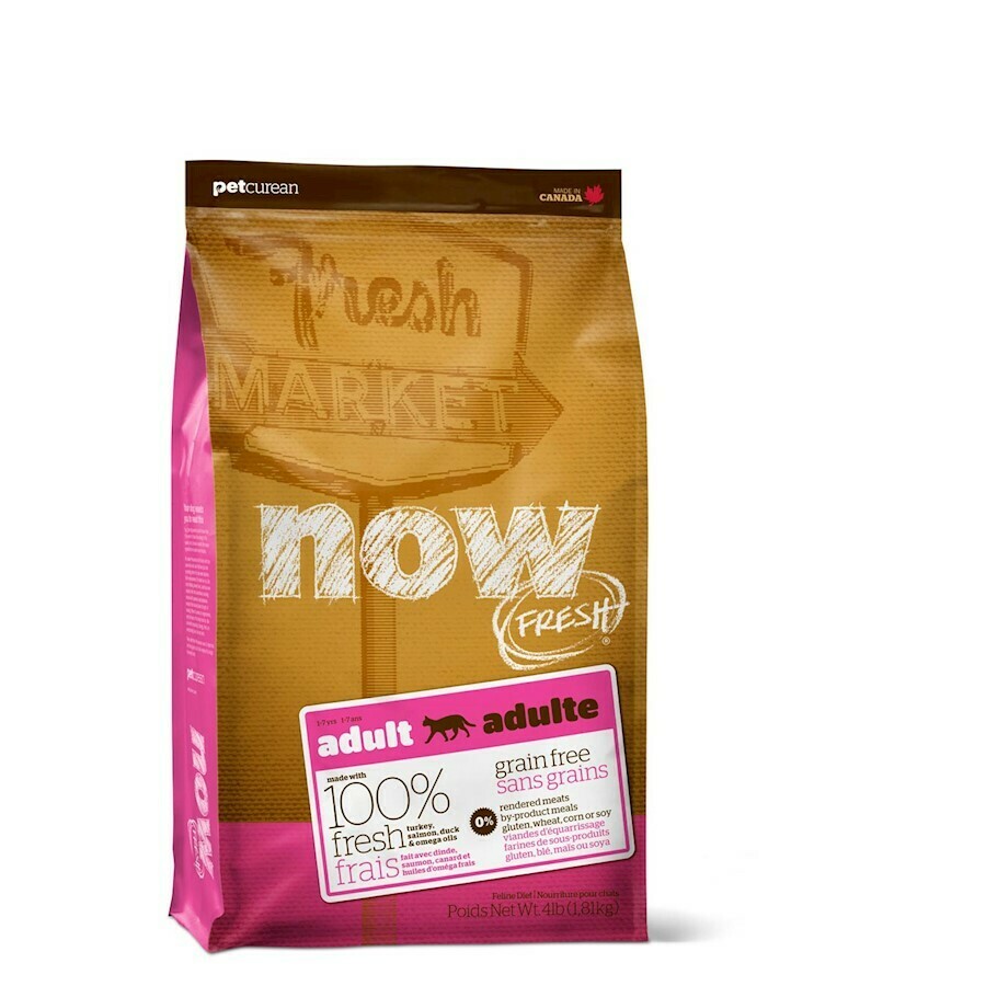 Now Fresh Grain-Free Adult Dry Cat Food, 4lbs