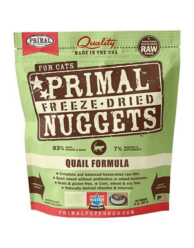 Primal Freeze-Dried Nuggets Quail Formula Cat Food, 5.5 oz