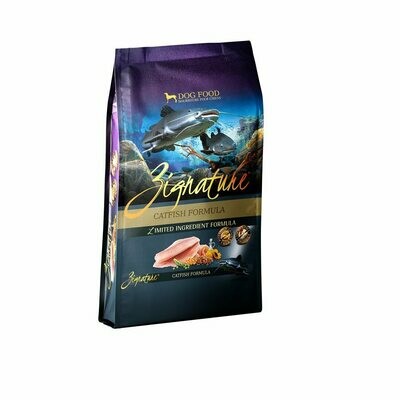 Zignature Catfish Limited Ingredient Formula Grain-Free Dry Dog Food, 25-lb bag