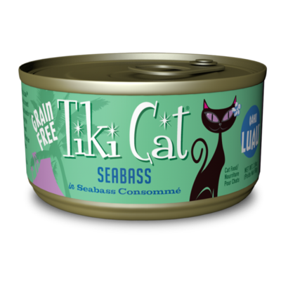 Tiki Cat Luau Seabass 2.8OZ