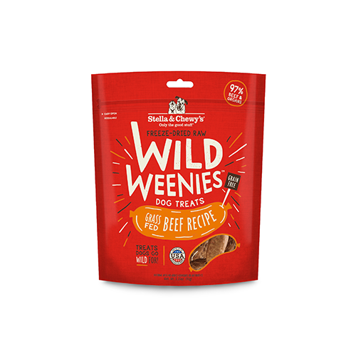 Stella & Chewy's FD Wild Weenies Grass Feed Beef Treats 92g