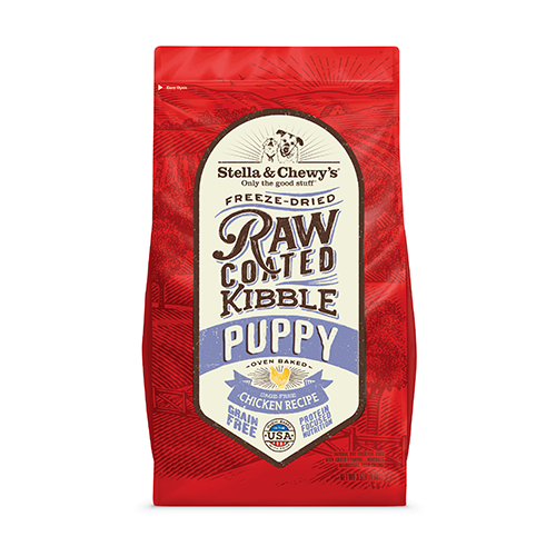 STELLA & CHEWY'S® PUPPY CAGE-FREE CHICKEN RAW COATED KIBBLE DRY DOG FOOD 10 LB