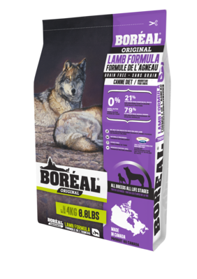 Boreal Original Lamb - Grain Free Dry Dog Food, 4kg bag