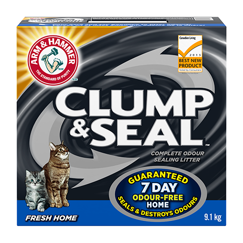 ARM & HAMMER™ CLUMP & SEAL™ FRESH HOME CAT LITTER 2 X 9.1 KG