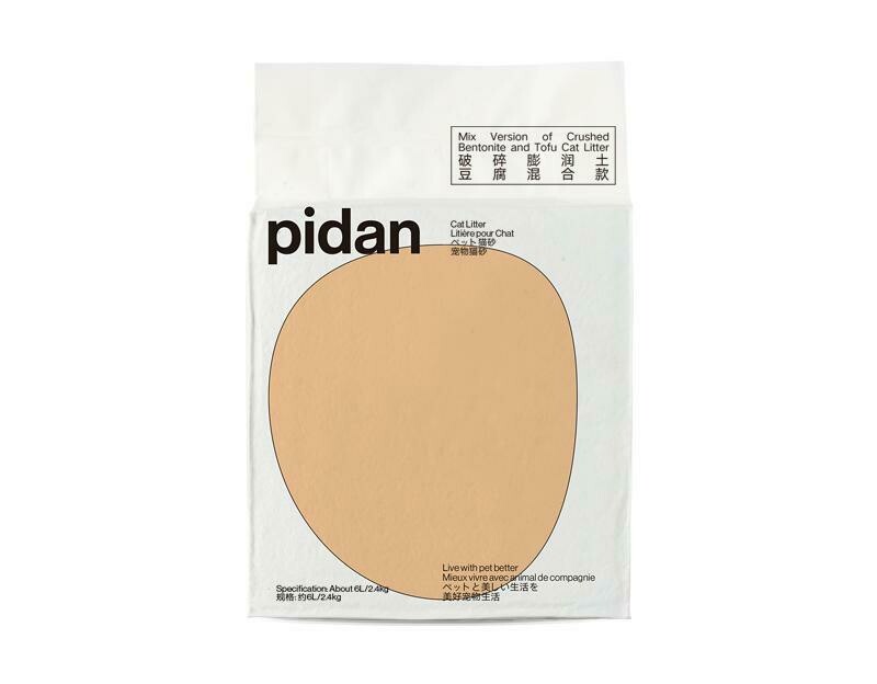 pidan Original Composite Tofu Cat Litter, Upgraded Formula