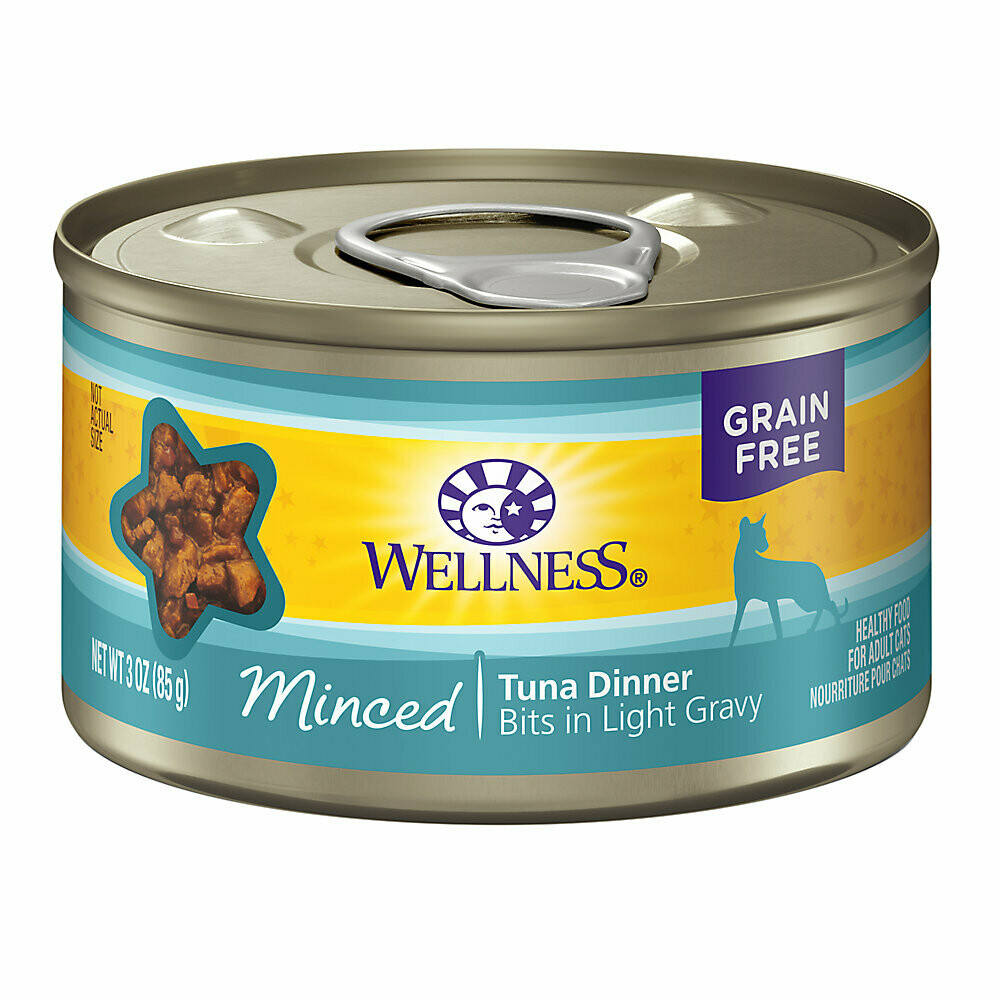 Wellness® Minced Cat Food - Natural, Grain Free 3.0oz