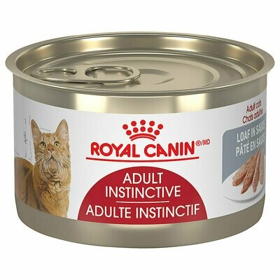Royal Canin Cat Feline Health Nutrition Instinctive Loaf Adult 3oz