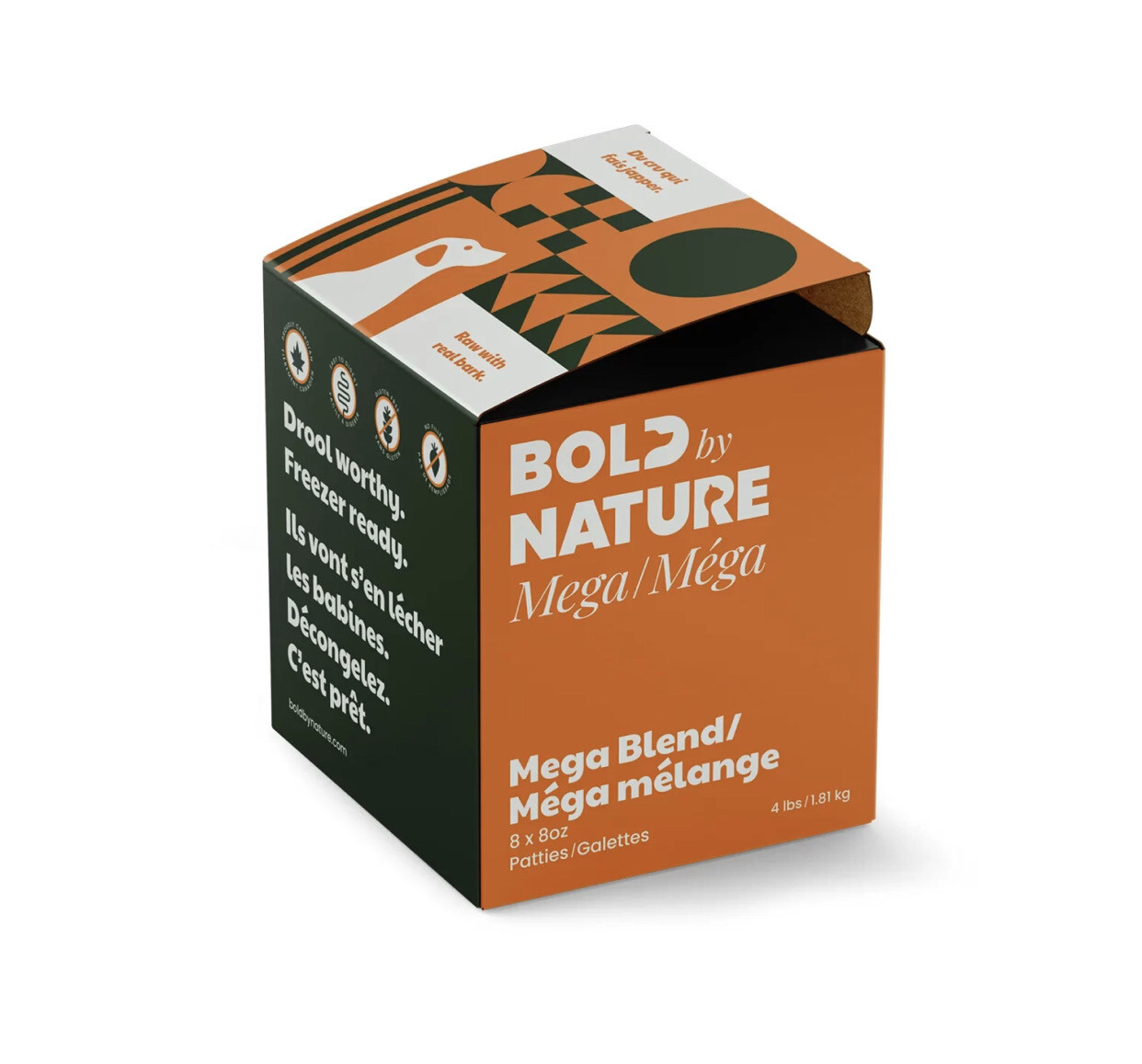 Bold By Nature Mega Blends for Dogs 4lb