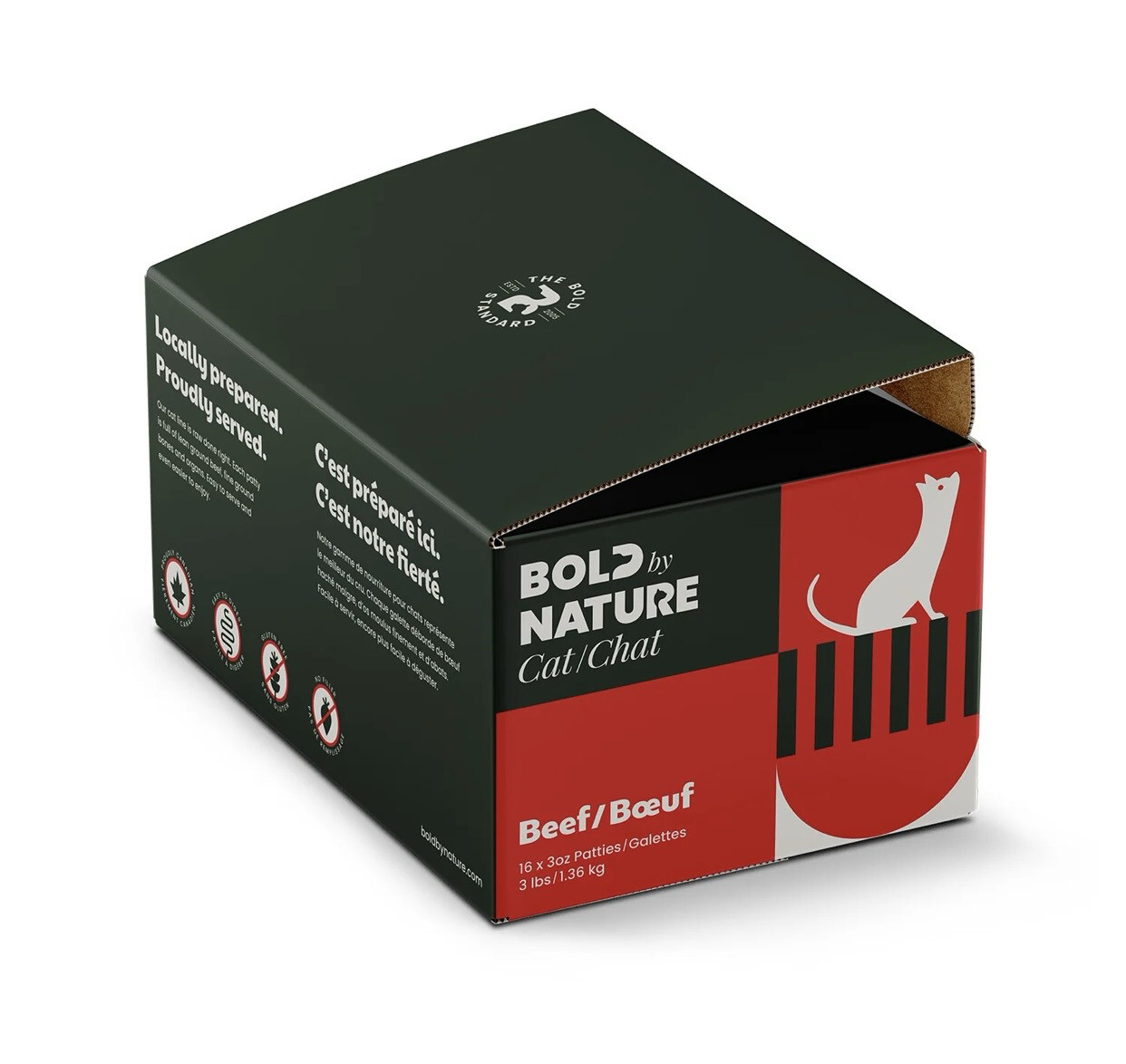 Bold By Nature Cat Select Beef 1.36KG