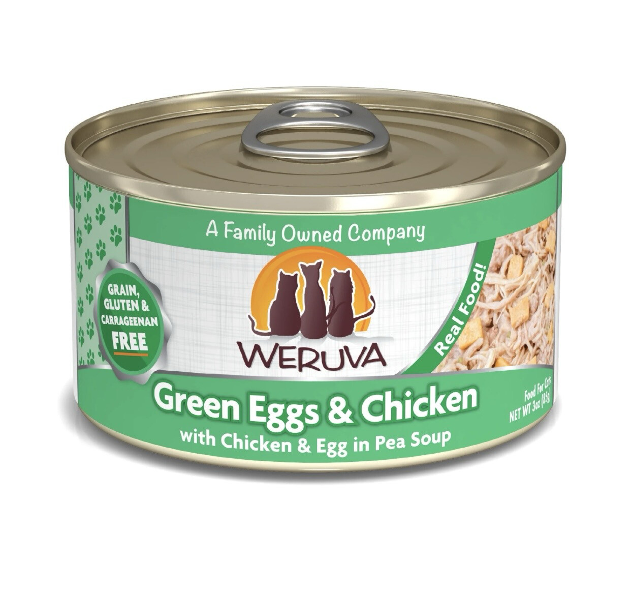 Weruva Classic Cat Green Eggs & Chicken 5.5oz