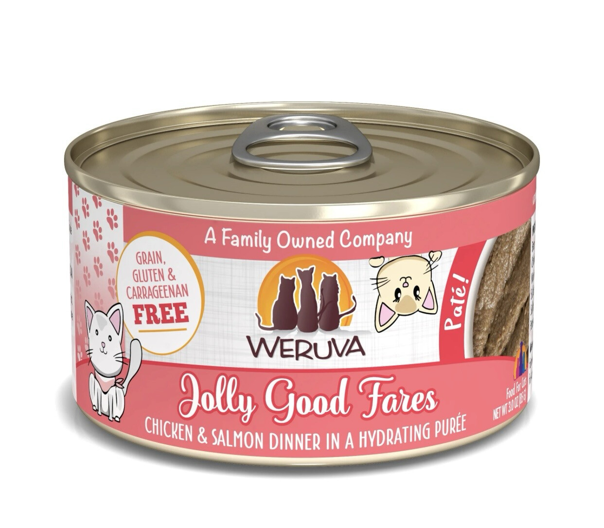 Weruva Cat Paté Jolly Good Fares 5oz