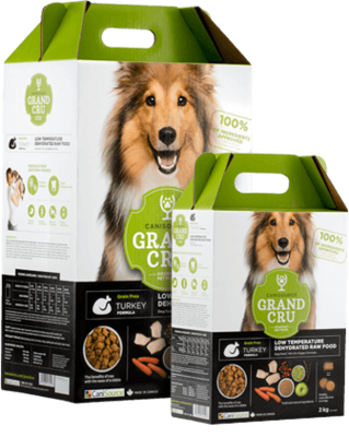 CaniSource Grand Cru Turkey Formula Grain-Free Dehydrated Dog Food, 2-kg