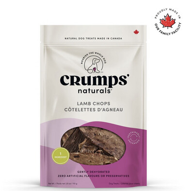 Crumps Dog Treat Lamb Chops 110G