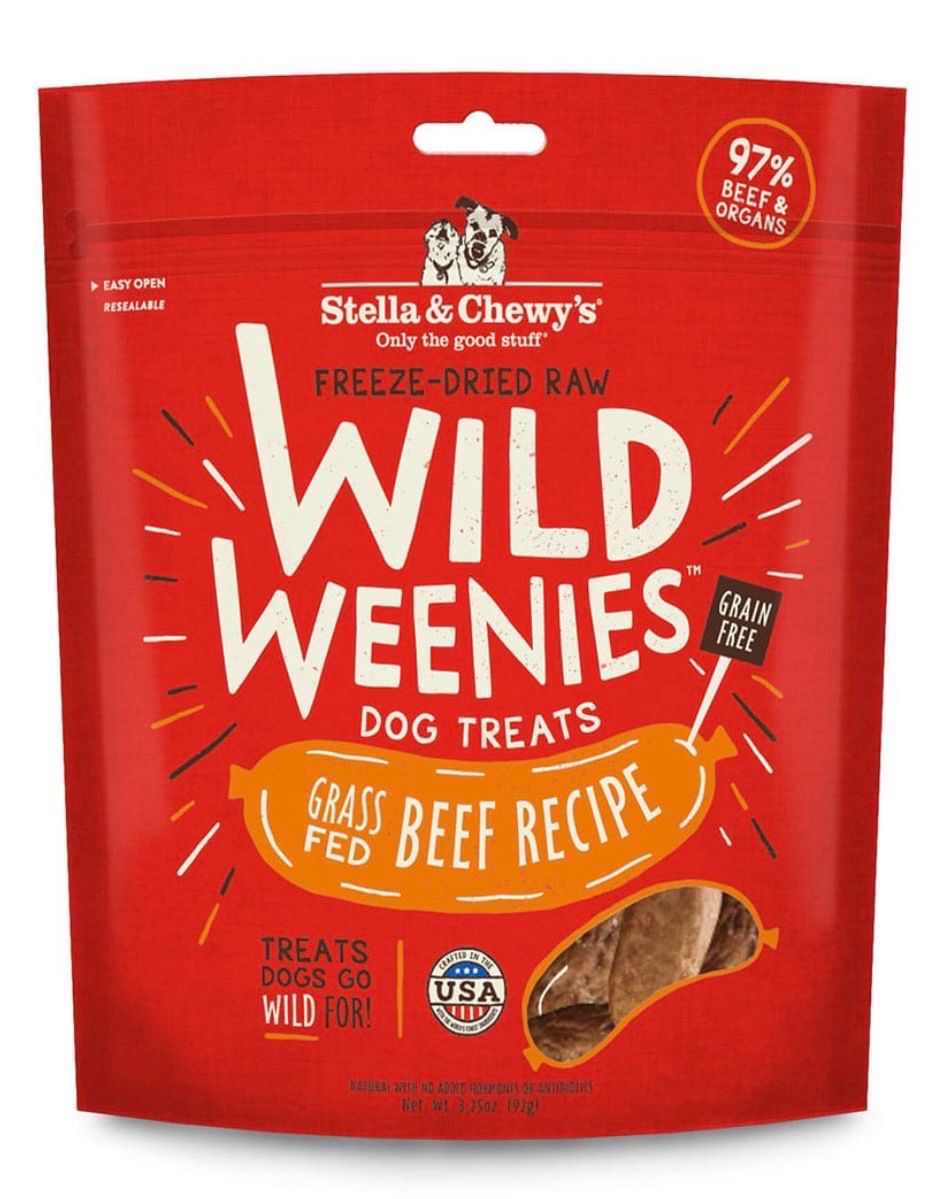 Stella&amp;Chewy‘s Grass-Fed Beef Wild Weenies 92G