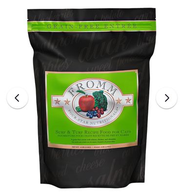 Fromm Cat 4Star SURF &amp; TURF RECIPE 4 LB
