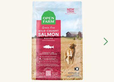 Open Farm Dog Wild-Caught Salmon Recipe Adult 11 LB