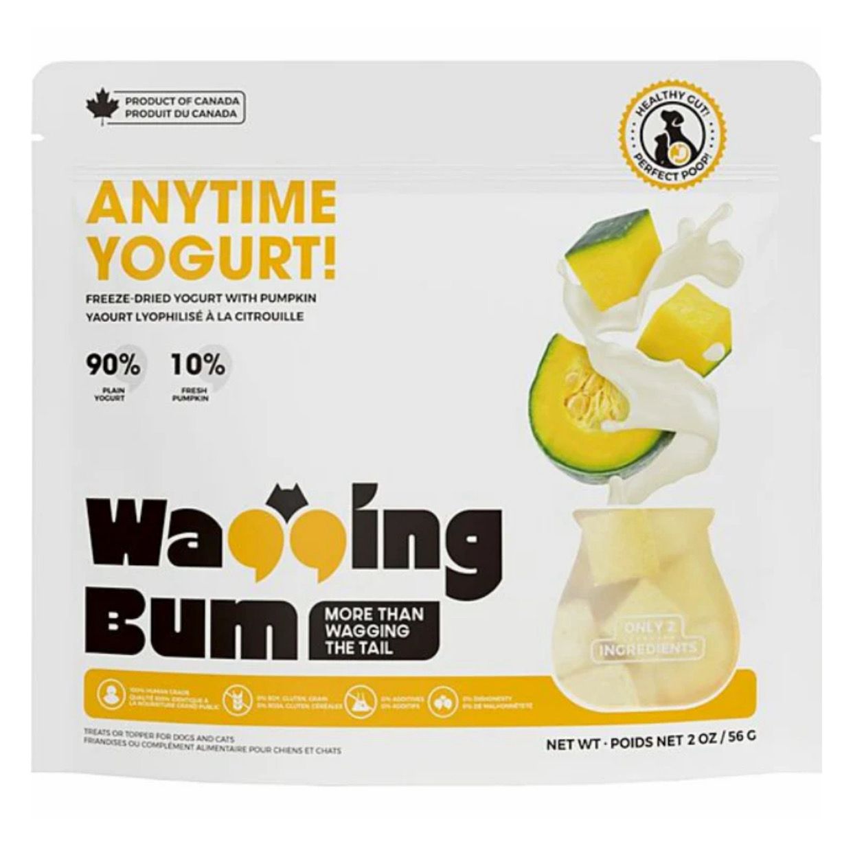 Wagging Bum FD Yogurt With Pumpkin 2OZ