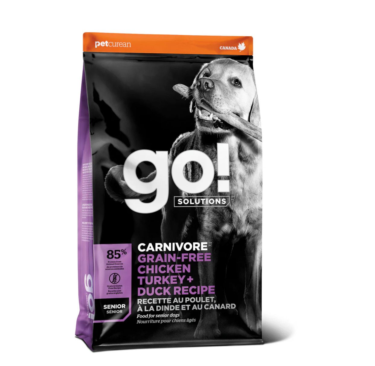 Go Dog Senior Carnivore GF Chicken, Turkey &amp; Duck 1.59KG