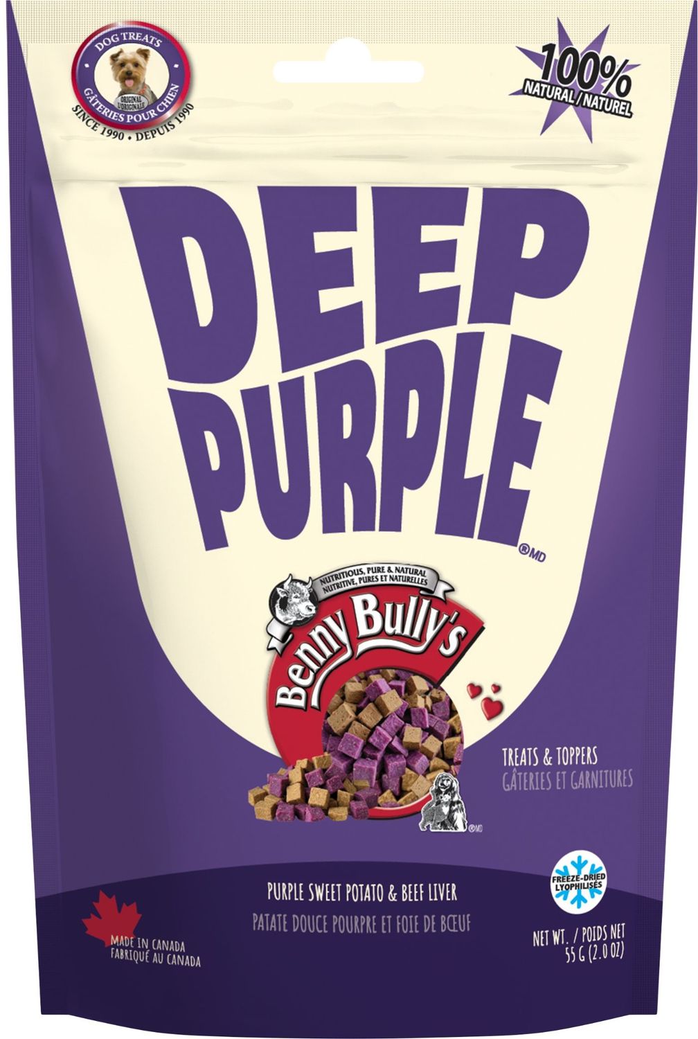 Benny Bully's Purple Sweet Potato&amp;Beef Liver 55G