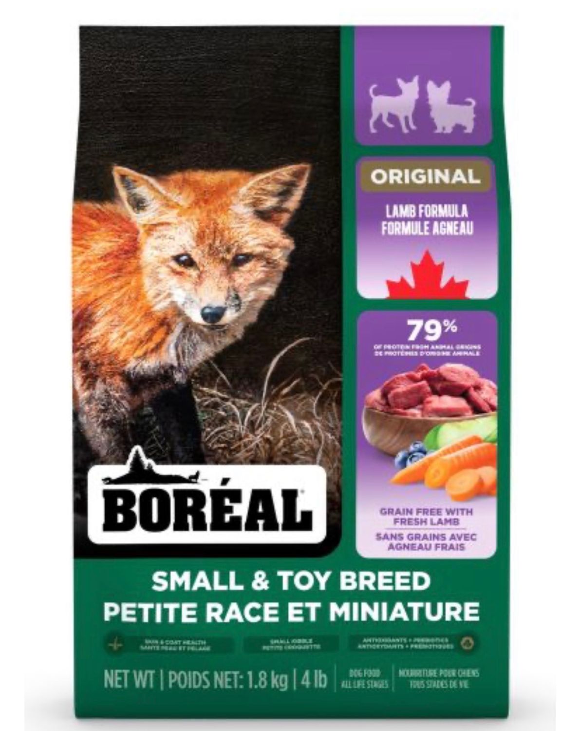 Boreal Dog Small And Toy Lamb 4lb