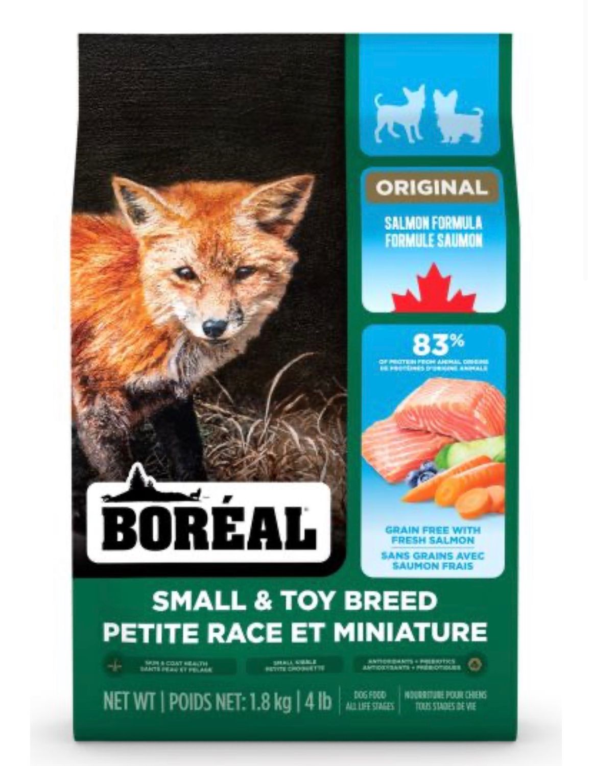 Boreal Dog  Small Toy Breed Salmon