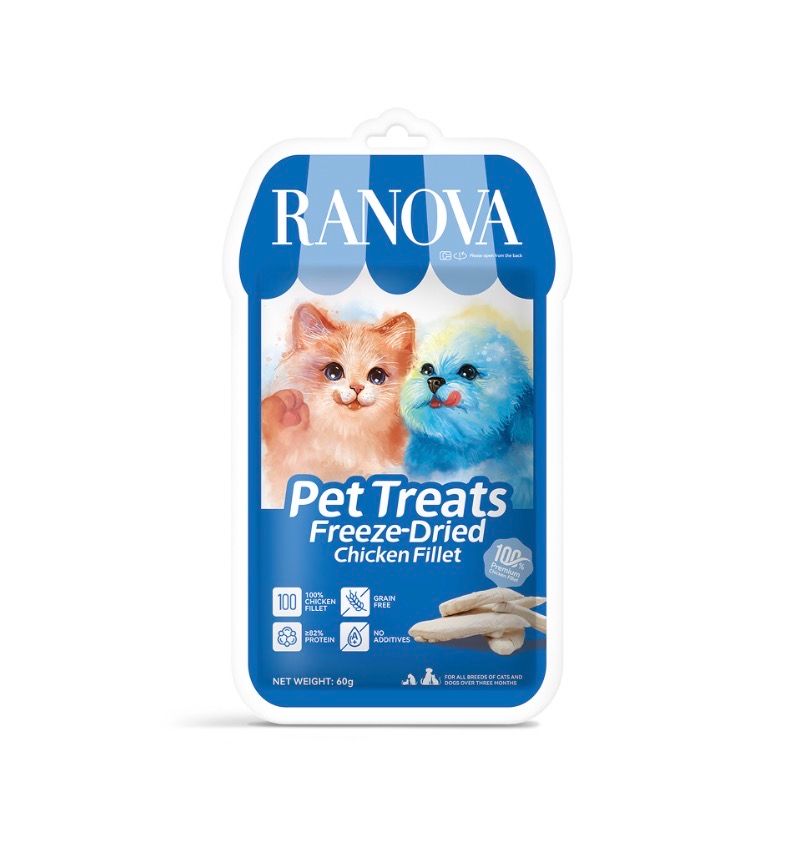 RaNova Dog Freeze Dried Chicken Fillet 60g