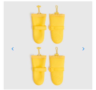 Canada Pooch Waterproof Rain Boots Yellow #5
