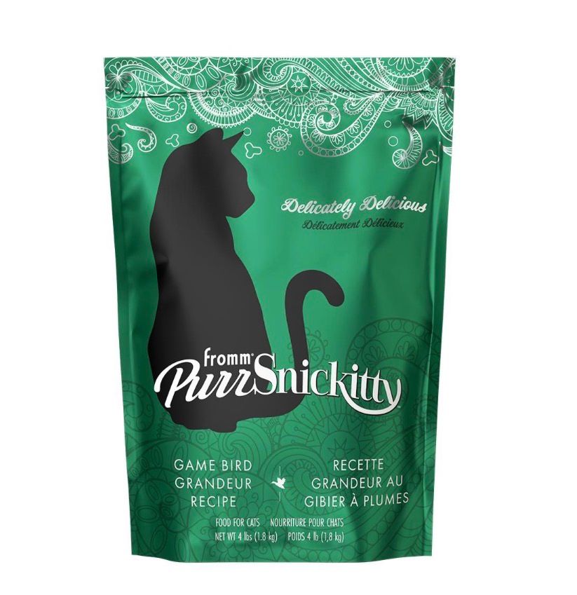 Fromm Purrsnickitty Game Bird Grandeur Cat Food 4lb