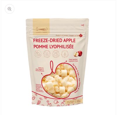 Loopy Paws Freeze Dried Fruity Crunchy - Apple 25g