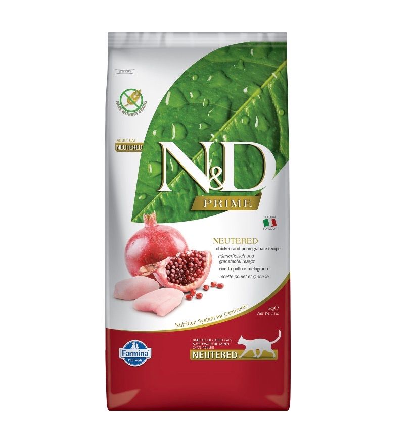 Farmina Prime Chicken Pomegranate Neutered Cat 5kg