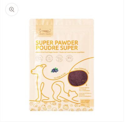 Loopy Paws Super Pawder Blueberry 40g