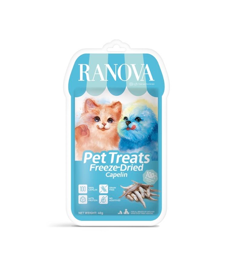 RaNova Cat Freeze Dried Capelin 40g