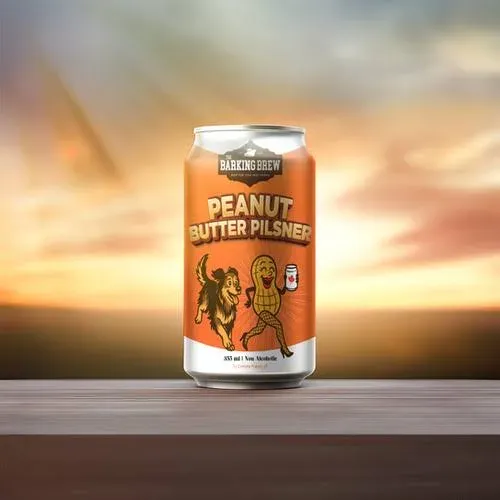 Barking Brew Peanut Butter Pilsner 355ml
