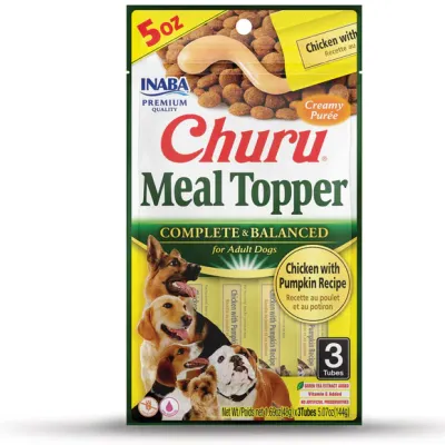 Inaba Dog Churu Meal Topper (Chicken W/Pumpkin) Vvvvv