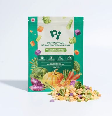 Pi Pet Food (Meal Topper)-Daily Mixed Vegetables 100g