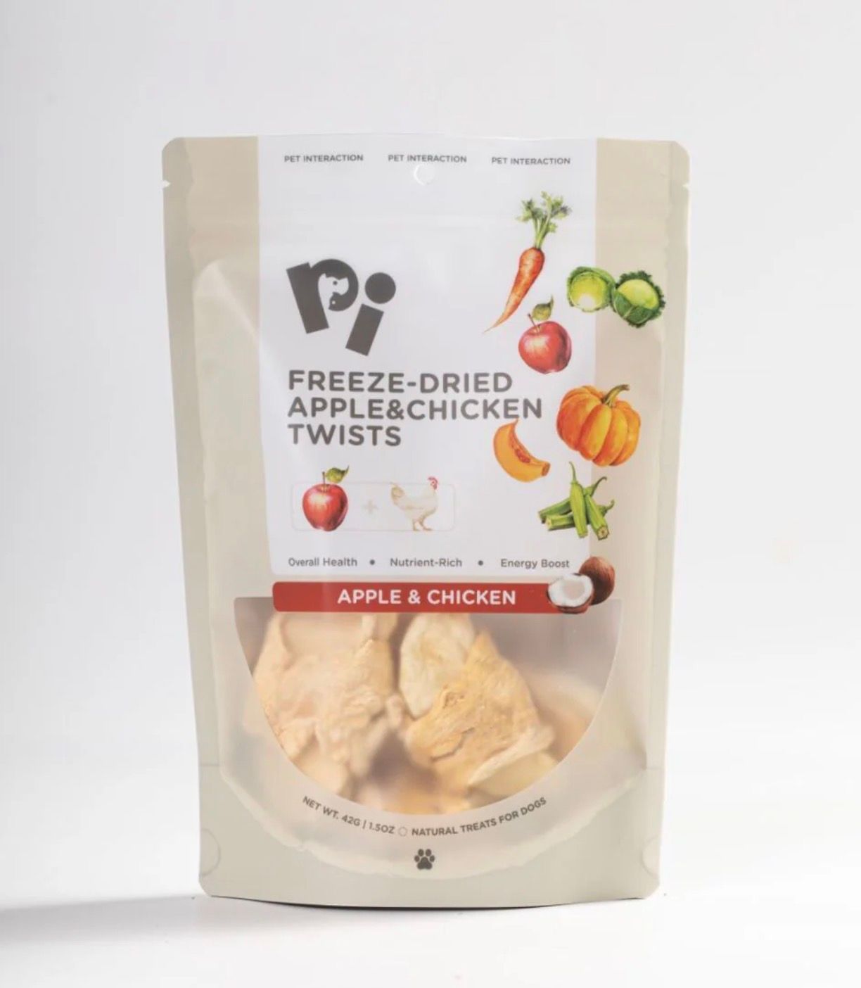 Pi Pet Food FD Apple&amp;Chicken Twists 42g