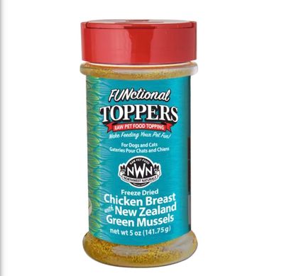 NWN Functional Toppers Chicken W/Green Mussel 142g