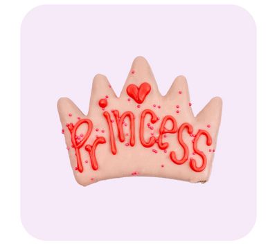 Bosco &amp; Roxy's Always A  Princess Crown Birthday(Pink)