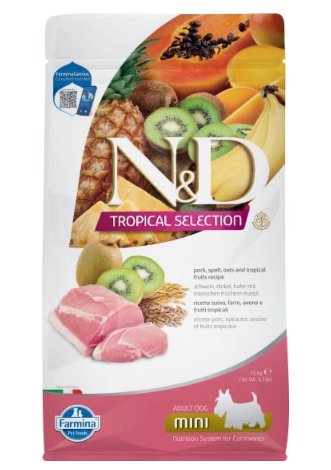 Farmina Tropical Selection Pork Adult Mini Dog 5kg