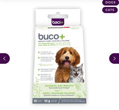 Baci Oral Health Buco+ 10 days Cat/Dog 10g