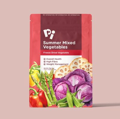 Pi Pet Food (Meal Topper)-Summer Mixed Vegetables 57g